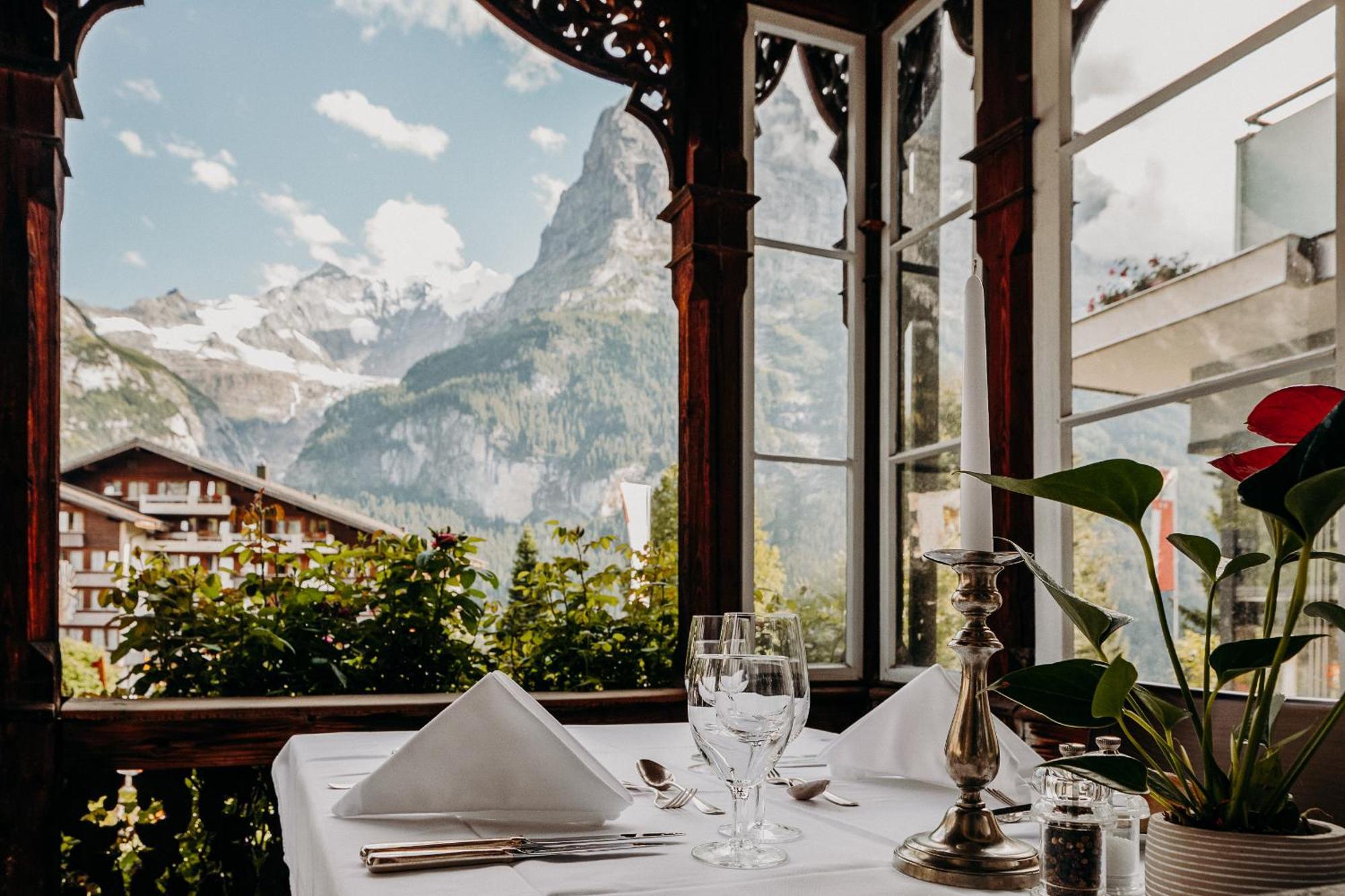 Parkhotel Schoenegg Grindelwald Exterior foto